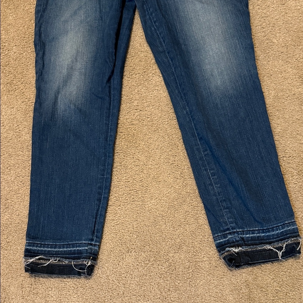 White House Black Market Women's Blue Ankle Jeans - Picture 3 of 9